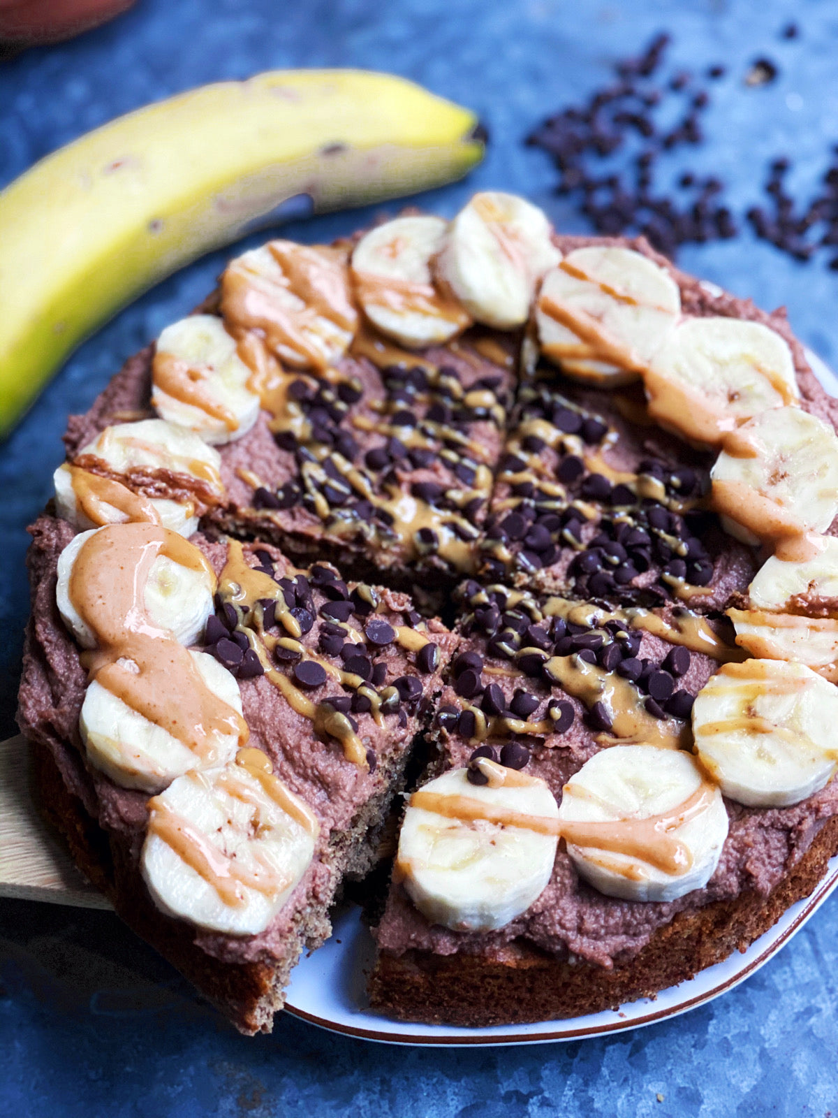 Chocolate Chip Banana Bread Cake