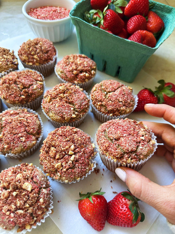 Strawberry Shortcake Muffins