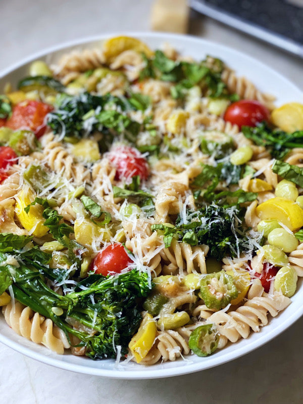 Lightened Up Pasta Primavera Tasty As Fit
