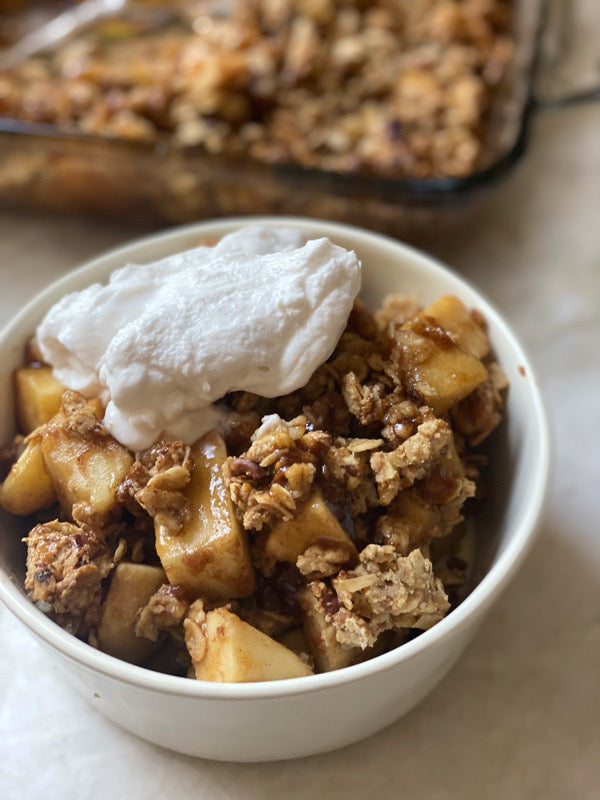 The Best Vegan Apple Crumble