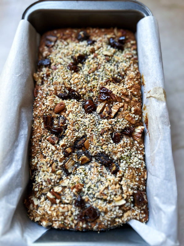 Date Poppyseed Banana Bread