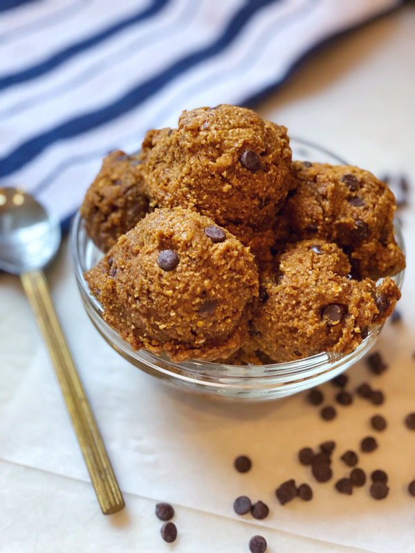 Pumpkin Spice Edible Cookie Dough