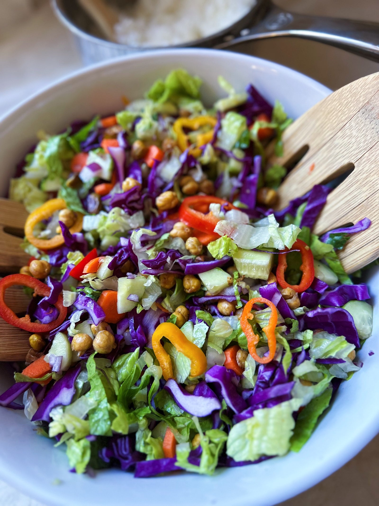 Rainbow Chopped Salad