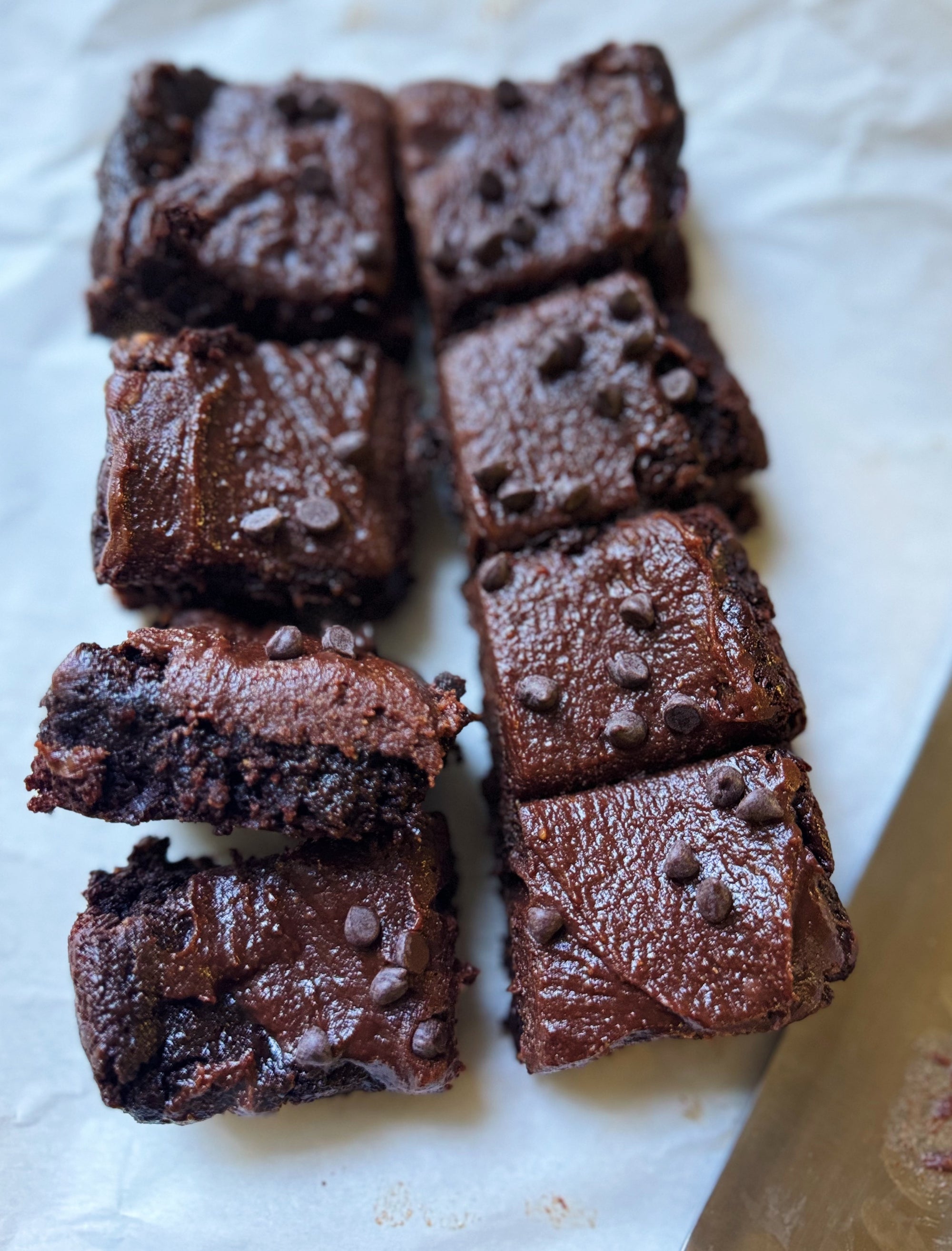 Antioxidant Fudge Brownies w/ Chocolate Frosting