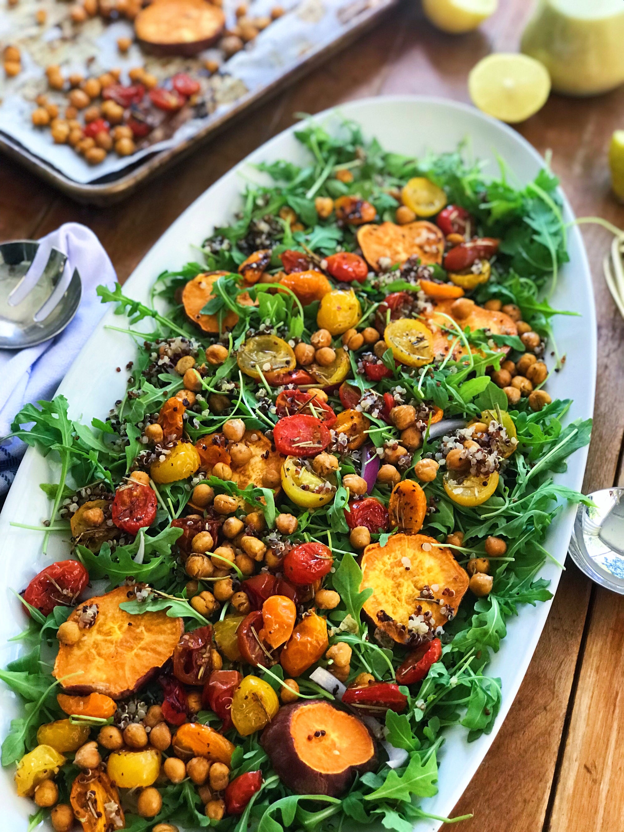 ONE-PAN SIMPLY RADIANT ROASTED SALAD