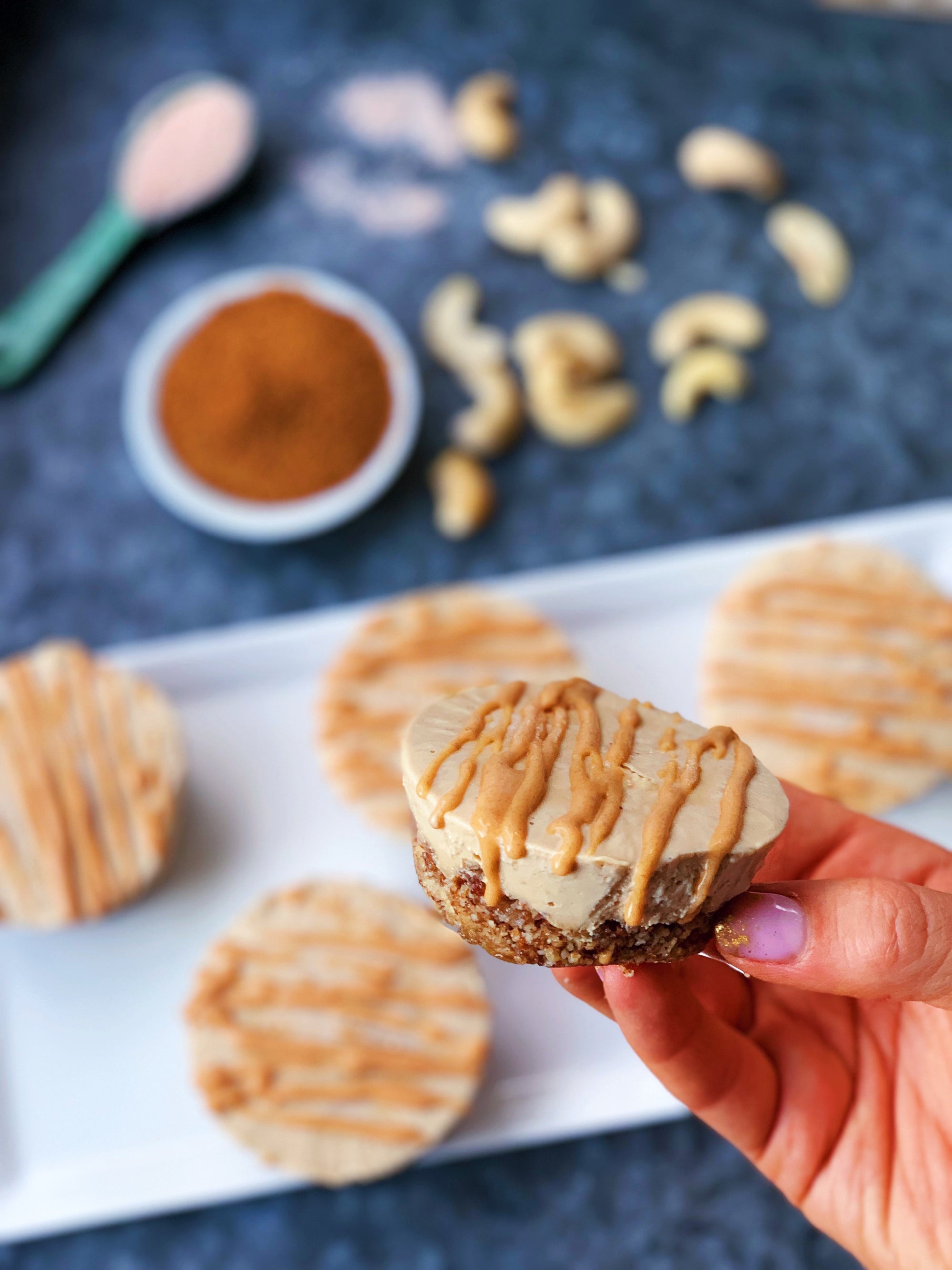 SALTED CARAMEL CHEEESECAKE CUPS