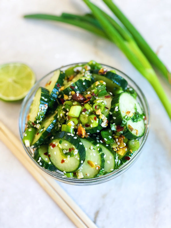Asian Cucumber Salad Tasty As Fit