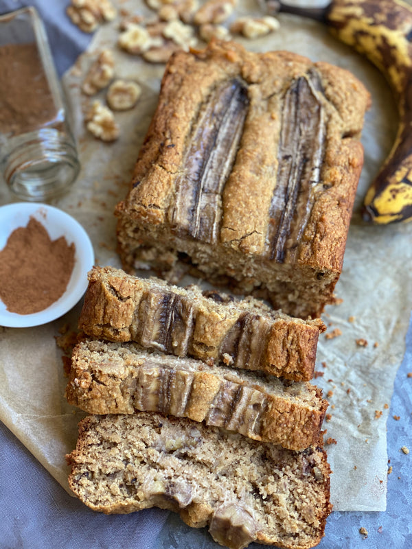 Perfect Vegan Banana Bread - Tasty As Fit