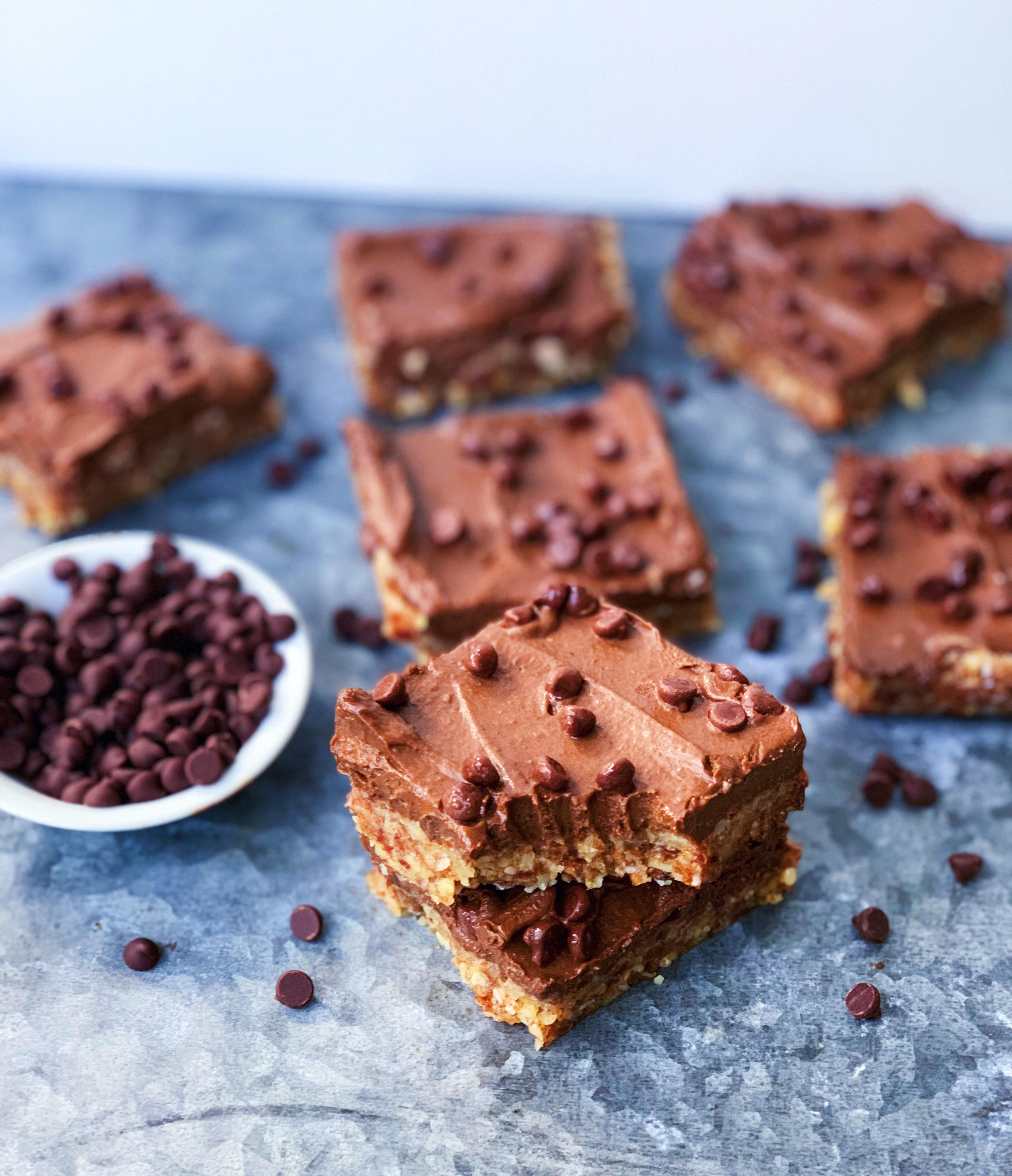 CHOCOLATE PUDDING PIE BARS Tasty As Fit